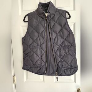 J Crew Medium black vest